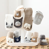 Newborn Baby Cartoon Doll Socks